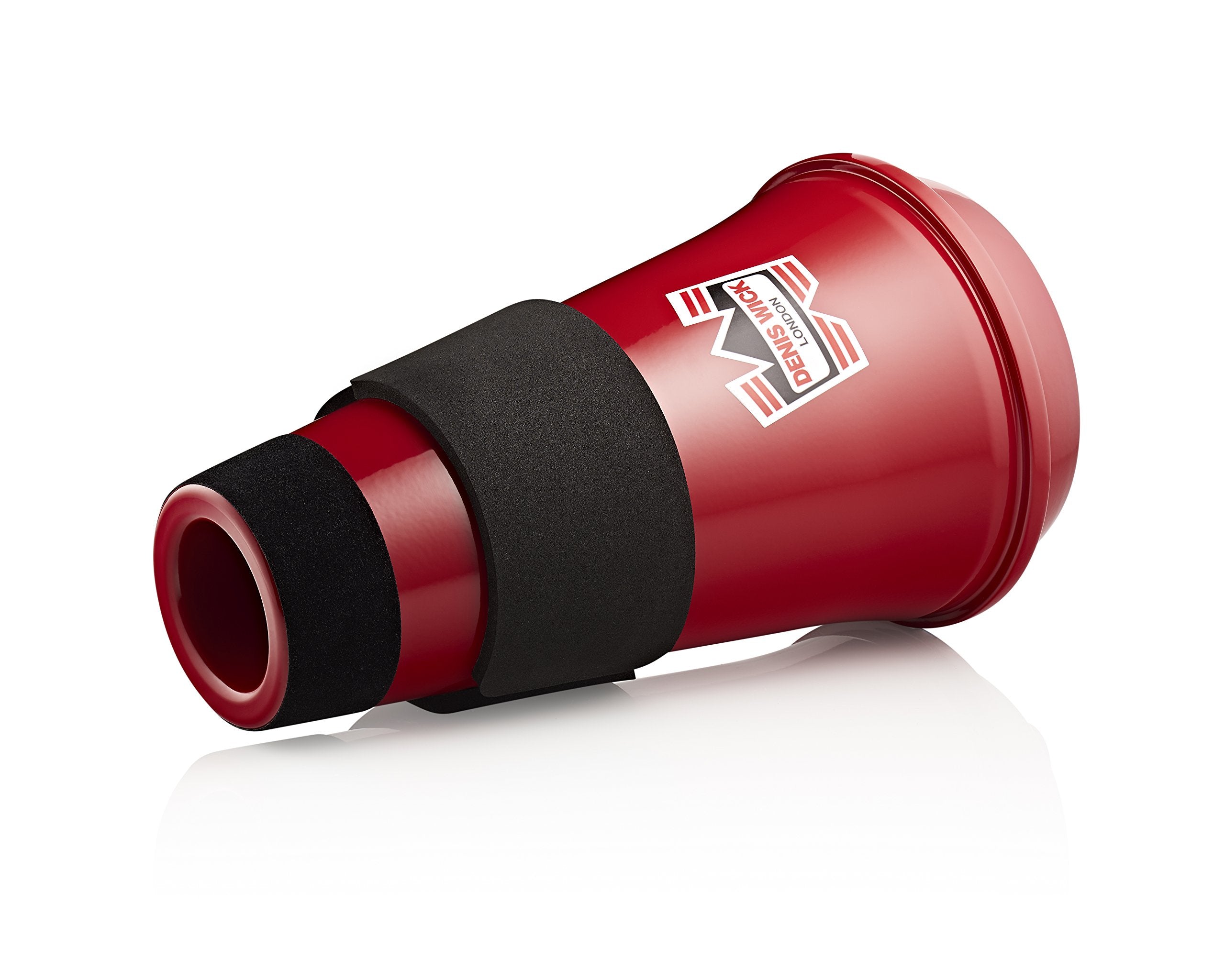 Denis Wick Euphonium Red Aluminum Travel Mute | Practice Mute For Euphonium | Travel Mute For Brass Instruments | Mute For Warmi